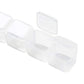 Clear Mini Multi-Functional Portable Jewelry Pill OrganizerBox