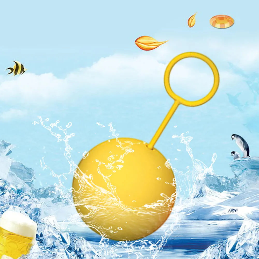 6Pcs Reusable Water Balls Quick Fill Water Balloons Bombs Water Fight Toy