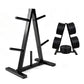 Weight Plate Rack for 1 Inch Plates Weight Tree for Home Gym