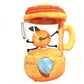 Stress Relief Spinning Fruit Blender Plush Keychain Plush Toy