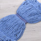 Cotton String Mop Head Detachable Loop-End Mop Replacement for Home Hotel Office