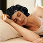 Double Layer Satin Bonnet Double Layer Wearable Adjustable Drawstring Sleep Cap