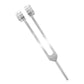 128Hz Tuning Fork with Reflex Hammer for Sensory Use – Aluminum Alloy Tuning Fork