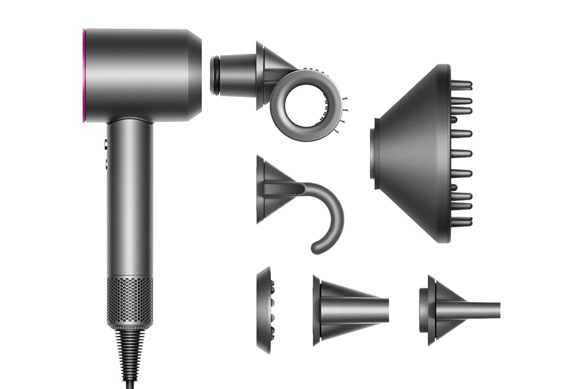 6pcs Magnetic Replacement Nozzle Hair Dryer Attachment for Dyson Hair Dryer HD15 HD08 HD07 HD03 HD02 HD01