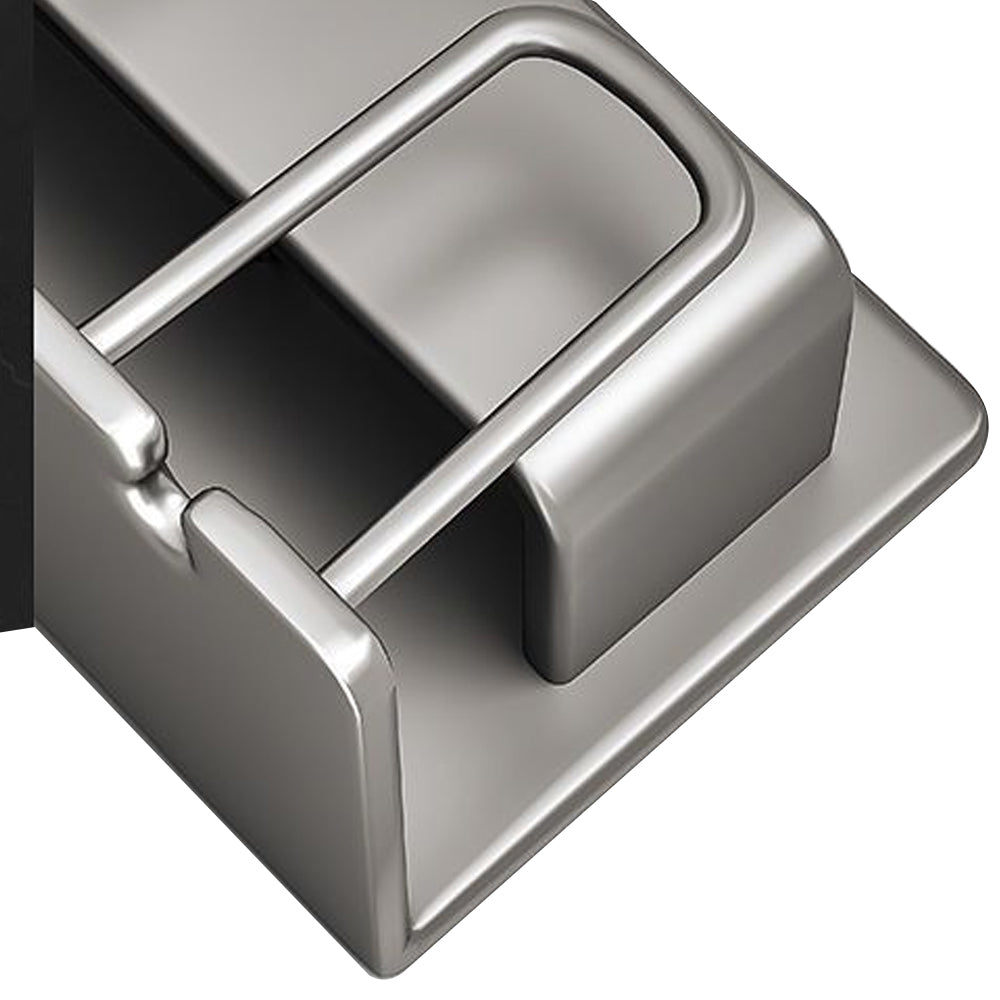 Space Metal Toothbrush Holder Wall Mounted Toothpaste Bathroom Rack with Cups