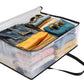 3 Pack Thick Clear Storage Bags with Zipper for Clothes Bedding
