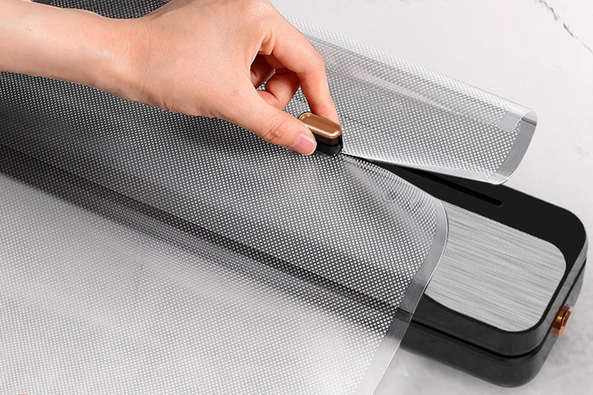 Food Vacuum Sealer Sealing Machine With Cutter Device