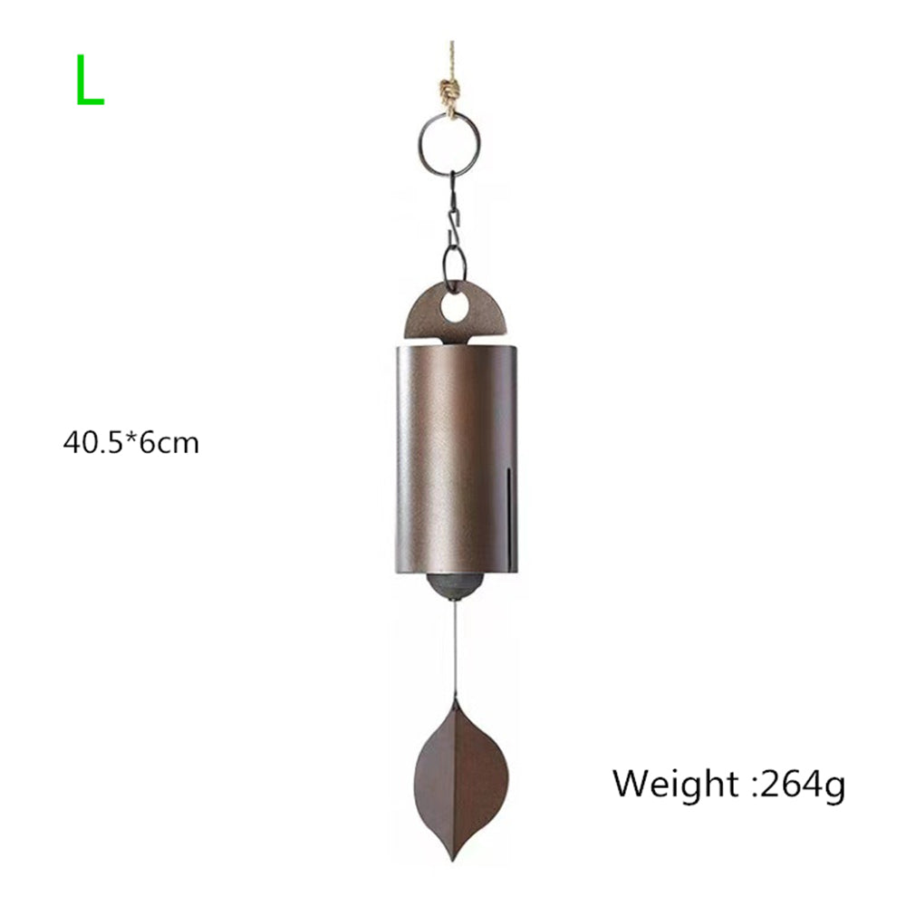 Deep Resonance Serenity Bell Large Retro Wind Chime for Outdoor Garden Decor