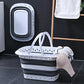 Foldable Collapsible Laundry Basket with Handle for Space Saving Storage