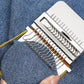 Mini DIY Darning Weaving Loom Kit for Clothes Repair