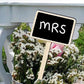 3Pcs Metal Herb Plant Pot with Tray and 10Pcs Mini Chalkboard Wooden Plant Tags Stakes