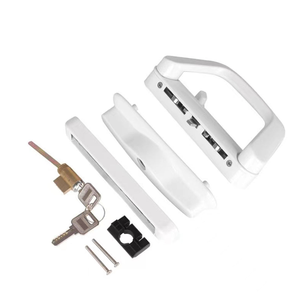 Sliding Door Lock Handle Security Door Locks Set with Keys