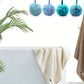 4PCS Loofah Sponge Bath Puff Exfoliating Cleaning Bath Ball Body Sponge Washer