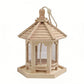 Hanging Bird Feeder House Wooden Parrot Feeding Station Bird Feeding Box