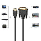 HDMI to DVI-D 24+1 Pin Digital Cable for HDTV, PS3, PS4, Xbox, TV