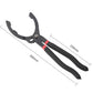 Oil Filter Pliers Wrench Adjustable 55-120mm for Car Truck
