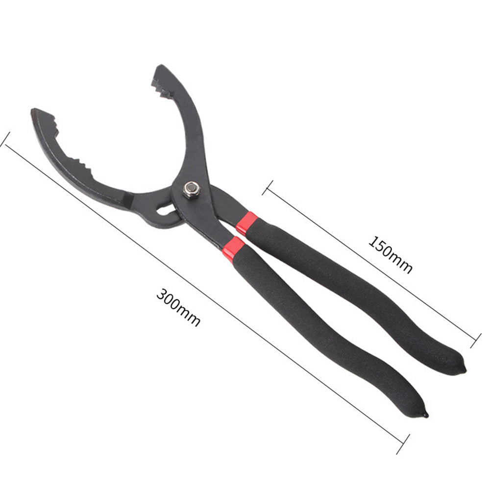 Oil Filter Pliers Wrench Adjustable 55-120mm for Car Truck