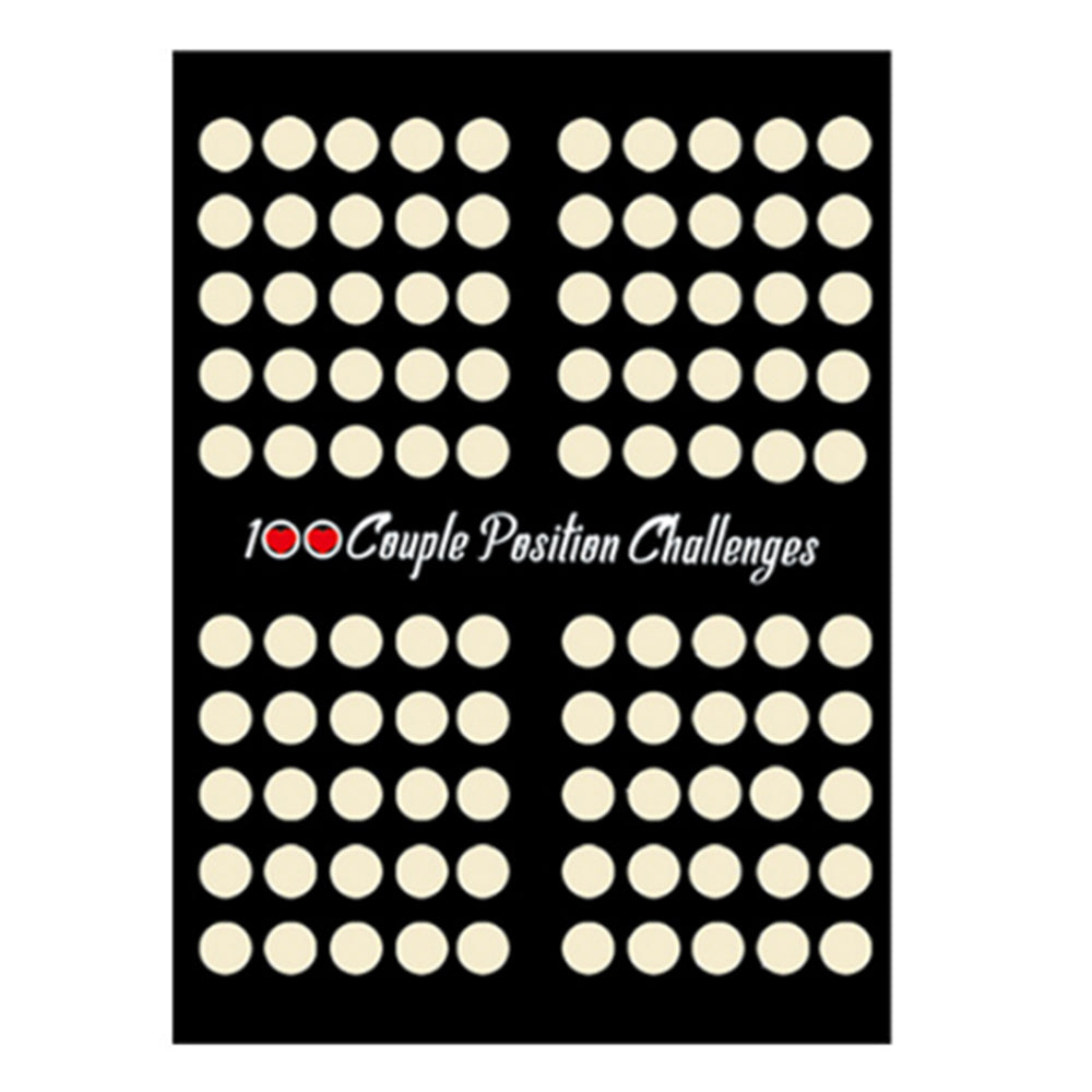 100 Scratch off Date Night Ideas Couples Games Bedroom Scratch off Poster