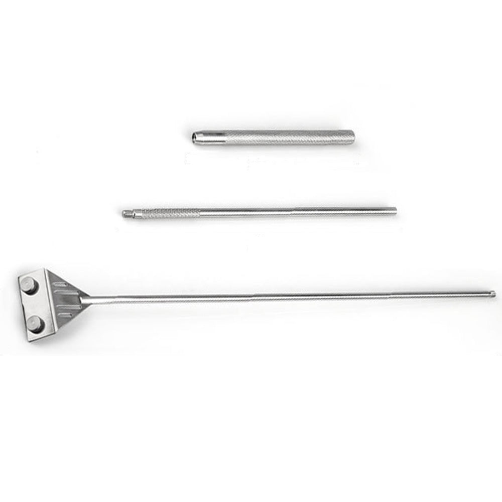 Aquarium Glass Scraper 65.5cm Stainless Steel Algae Scraper with 10 Blades