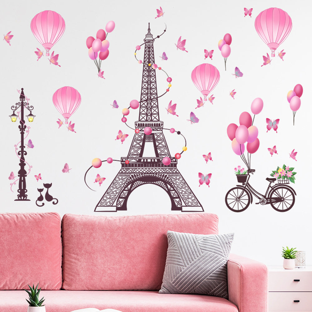 Paris Tower Wall Stickers Eiffel Tower Wall Sticker Decal