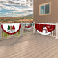 Merry Christmas Banner Flag Sign Xmas Outdoor Indoor Hanging Home Party Decor