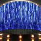 2Pcs 2m Metallic PET Foil Fringe Door Curtains for Party Backdrops