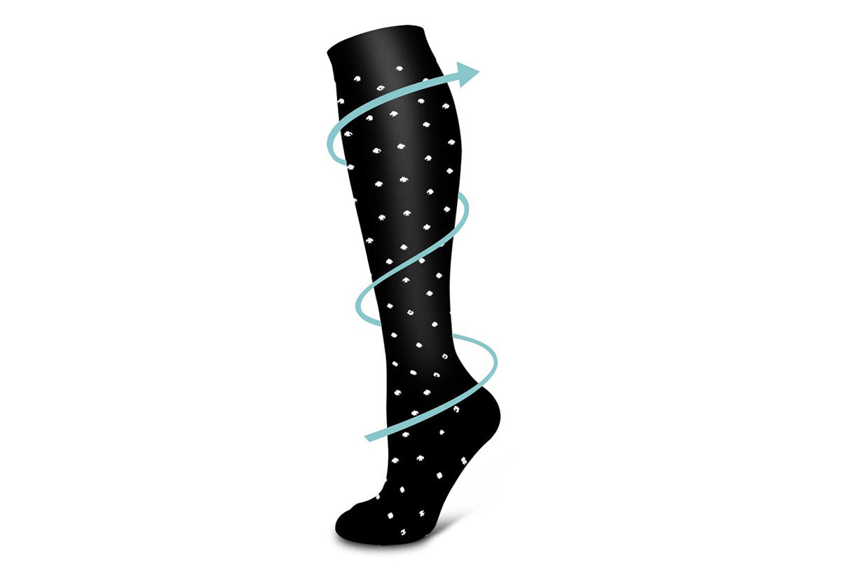 6 Pairs High Stretch Long Socks for Sports Casual Wear for Women - Style 2