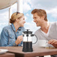 Kitchen Press Espresso Tea and Coffee Maker with Triple Filters