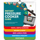 Cooking Cheat Sheets Set Air Fryer Pressure Cooker Keto Guide Fridge Calendar