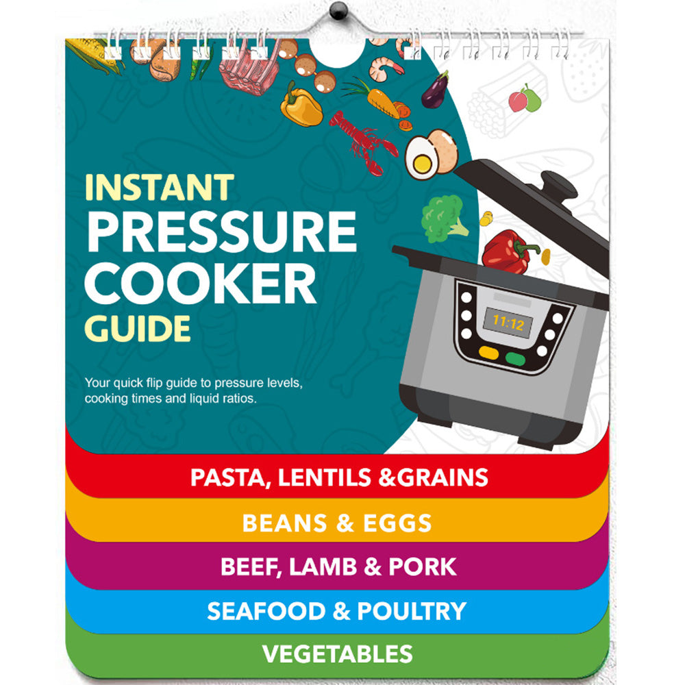 Cooking Cheat Sheets Set Air Fryer Pressure Cooker Keto Guide Fridge Calendar