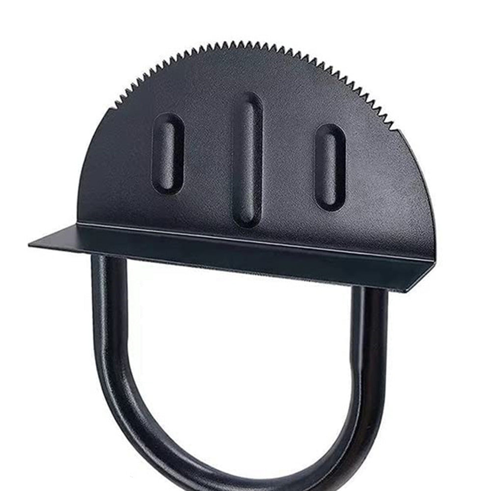 Half Moon Saw-Tooth Edger Lawn Tool with T-Grip for Sidewalk and Grass Maintenance
