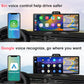 9.3 Inch 4K Portable Wireless Carplay Dual Car Recorder