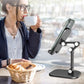 Foldable Tablet Desktop Stand Cell Phone Holder Mount for Phone and iPad