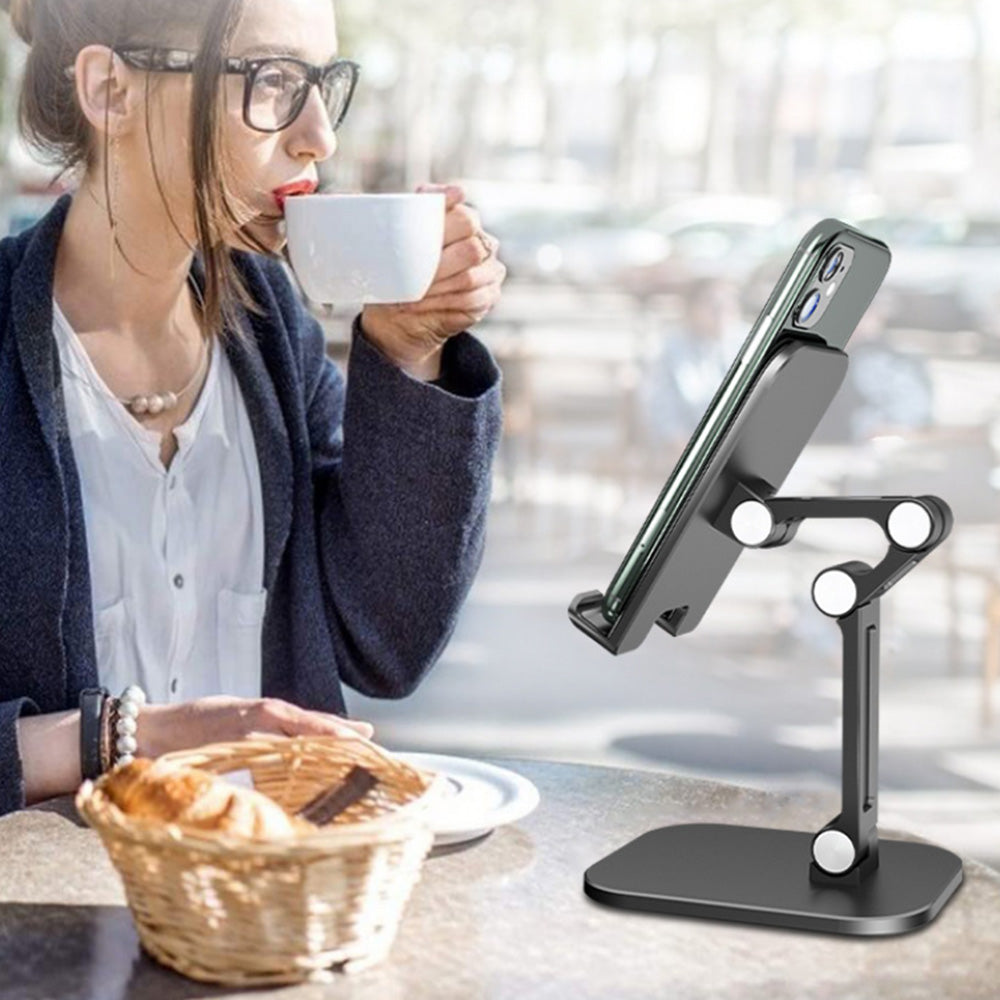 Foldable Tablet Desktop Stand Cell Phone Holder Mount for Phone and iPad