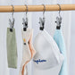 10Pcs Stainless Steel Metal Hanging Hook Clips for Closet