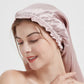 Extra Long Satin Sleep Cap with Soft Elastic Band