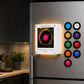 Rechargeable NFC Music Player with 9 Discs Retro Vinyl Record Player for Gifts