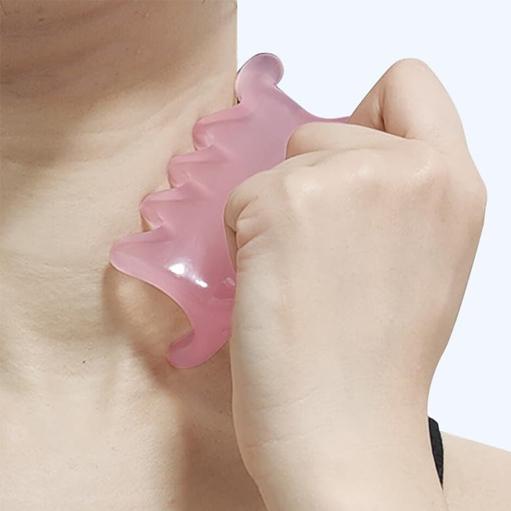 Back Massager Handheld Acupressure & Gua Sha Tool for Full Body Muscle Relief