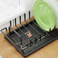 Expandable Sink Dish Drying Rack Black