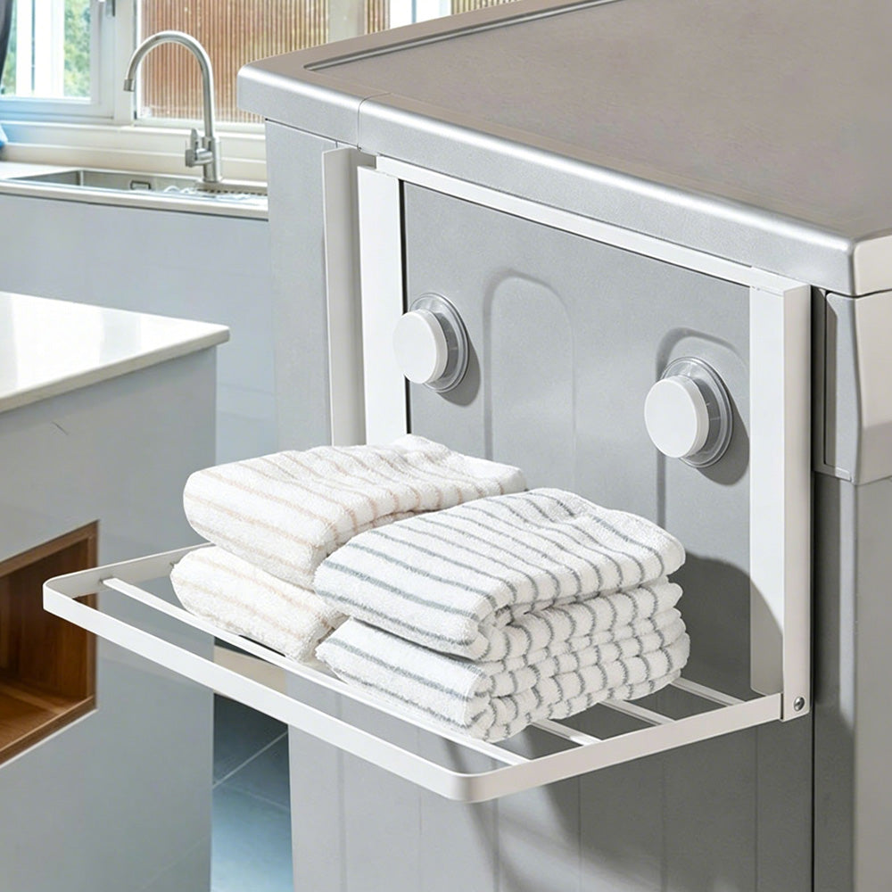 Foldable Storage Shelf for Washing Machine and Refrigerator