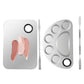 Stainless Steel Makeup Mixing Palette Set with Spatulas
