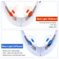 EMS Microcurrent V-Face Slimming Device with Red Blue Light and Adjustable Lift Band