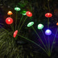Two Outdoor Solar Mushroom Lights
