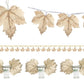 LED Maple Leaves Garland with Lights Fall Decorations for Home Christmas