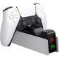 PS5 Controller Charging Station Dual Fast Charge Dock with LED Indicator