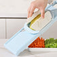 Kitchen Vegetable Cutter and Slicer 4 Blades - Option for Colander