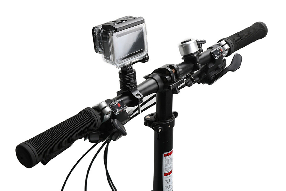 Aluminum Bike Handlebar Mount 360-degree Bicycle Mount for GoPro Hero 13 12 11