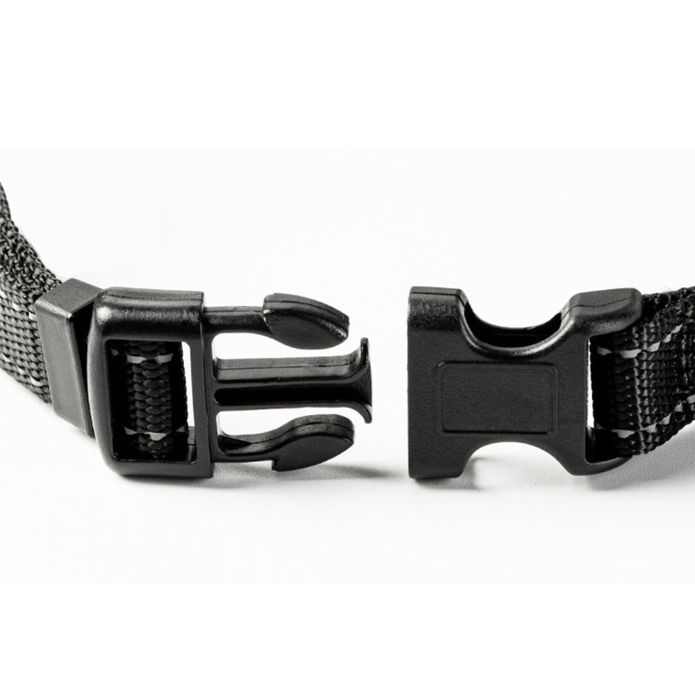 Breathable Rubber Dog Muzzle with Reflective Strap for Walking
