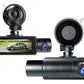 Dash Cam with WiFi Front Rear Interior Recording Night Vision