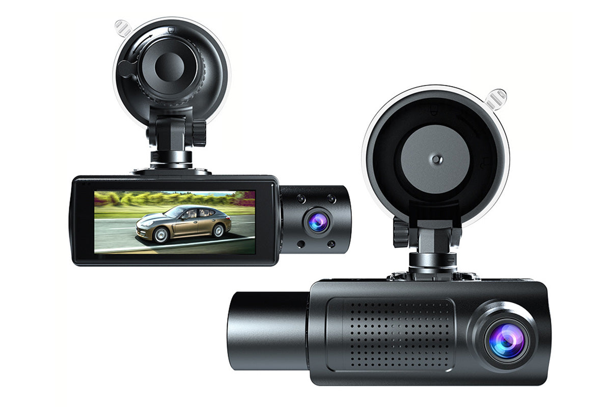 Dash Cam with WiFi Front Rear Interior Recording Night Vision